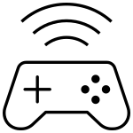 Console Wireless SVG Icon